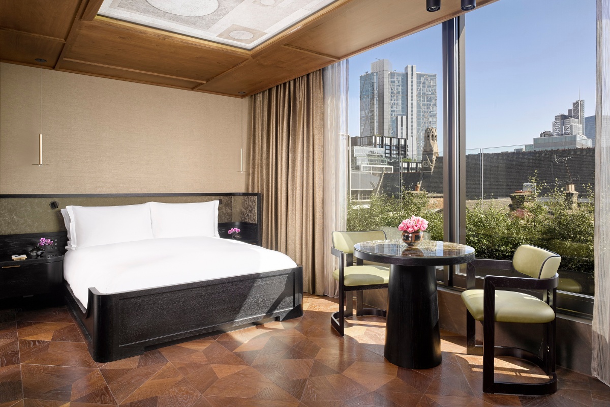 flooring, Frammenti for Nobu Hotel Shoreditch: Made in Italy Design Flooring in the Heart of London