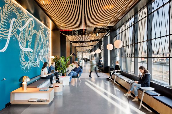 Fogarty-Finger - Dock 72 at Brooklyn Navy Yard Lobby